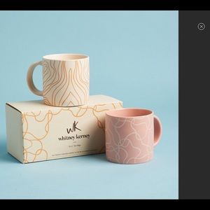Whitney Kearney Set of Two Mugs